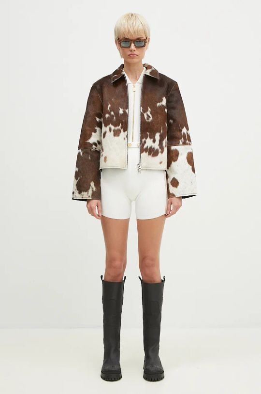 Cow Print Couture Jacket